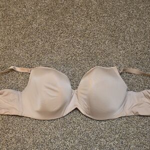 Elegant Cream Strapless Bra